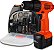 Kit Parafusadeira/Furadeira Black Decker 12V com 101 Acessórios CD121K100-BR - Imagem 1