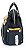 Mochila Maternidade Impermeável Preto Grande BH Store BHSMOC911 - Imagem 2