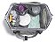 Mochila Maternidade Impermeável Cinza Grande BH Store BHSMOC476 - Imagem 8