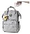 Mochila Maternidade Impermeável Cinza Grande BH Store BHSMOC476 - Imagem 7