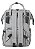Mochila Maternidade Impermeável Cinza Grande BH Store BHSMOC476 - Imagem 2