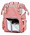 Mochila Maternidade Impermeável Rosa Grande BH Store BHSMOC472 - Imagem 5