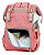 Mochila Maternidade Impermeável Rosa e Cinza Grande BH Store BHSMOC471 - Imagem 5
