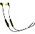 Fone de Ouvido JBL Esportivo Endurance Run Preto e Verde JBLENDURRUNBTBNL - Imagem 1