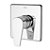 Acabamento Monocomando para Chuveiro Docol AP/BP 3/4" Alta Vazão Lift Chrome 805606 - Imagem 1