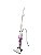 Aspirador de Pó Vertical Mondial 800W Branco e Roxo Turbo Cycle AP-34 220v - Imagem 2