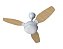 Ventilador de Teto Ventisol Legacy BR 3P Branco/Pinheiro C/R Inverter 11174 Bivolt - Imagem 4