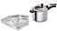 Kit Panela de Pressão N20/4,5L MTA 6014 + Conjunto de Assadeiras Panelux 3 Peças 5.38.061746 - Imagem 1