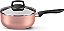 Kit MTA Conjunto Madri Rose Supra 7 Peças 5679 + Panela de Pressão Rose com Visor N20/4,5L 9212 - Imagem 3
