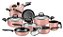 Kit MTA Conjunto Madri Rose Supra 7 Peças 5679 + Panela de Pressão Rose com Visor N20/4,5L 9212 - Imagem 1