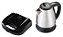 Kit Agratto Chaleira eletrica inox CE-01 110v+ Sanduicheira Agratto Black SA-01 110v - Imagem 1