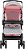 Kit Carrinho de Bebê Tutti Baby Joy II Rosa + Mochila Maternidade Impermeável Rosa BH Store BHSMOC47 - Imagem 3