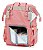 Kit Carrinho de Bebê Tutti Baby Joy II Rosa + Mochila Maternidade Impermeável Rosa BH Store BHSMOC47 - Imagem 11