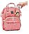 Kit Carrinho de Bebê Tutti Baby Joy II Rosa + Mochila Maternidade Impermeável Rosa BH Store BHSMOC47 - Imagem 9