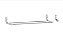 Kit Docol Porta Toalhas Bastão Duplo Top Chrome 641706 + Cabide Top Chrome 534306 - Imagem 1