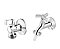 Kit Docol Torneira Esfera 00784006 + Torneira para jardim 1130 Primor 00672806 - Imagem 1