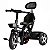 Triciclo com Empurrador Zupa Preto Baby Style 12050 - Imagem 4