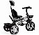 Triciclo com Empurrador Zupa Preto Baby Style 12050 - Imagem 3