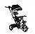 Triciclo com Empurrador Zupa Preto Baby Style 12050 - Imagem 1