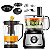 Multiprocessador de Alimentos Mondial Turbo Chef MPN-01-BF 1000W 220v - Imagem 1
