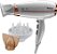 Kit Philco Secador de Cabelo Beauty Rose 127V + Prancha Infrared Rose Bivolt - Imagem 2