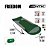 Kit Nautika Saco de Dormir Freedom Verde e Cinza 230130-VDCZ + Isolante Termico EVA 232000-UN - Imagem 6