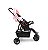Carrinho de Bebê Delta Voyage Rosa Mescla IMP02304 - Imagem 4