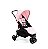 Carrinho de Bebê Delta Voyage Rosa Mescla IMP02304 - Imagem 1