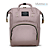 Mochila Maternidade Impermeável Rosa Grande Multmaxx - Imagem 1