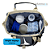 Mochila Maternidade Impermeável Cinza Premium com porta chaves Multmaxx - Imagem 5