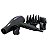 Secador Mallory Turbo Rainbow Preto 2000W 220v - Imagem 1