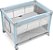 Berço Desmontável 0-15Kg Multikids Baby Serene Azul BB386 - Imagem 1