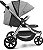 Carrinho de Passeio Jogger Sway Três Rodas 0-15kgs Preto com Cinza Litet Multilaser BB373 - Imagem 3