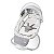 Cadeira Mastela Techno Plus com Suporte ajustável para os Pés cacto girafa 8207 - Imagem 1
