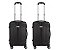 Kit Multmaxx Mala de Viagem de bordo 10KG WG20-01 Preta 2 UNIDADES - Imagem 3