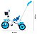 Triciclo Infantil Pedal Passeio Flex Baby Style Azul 22232 - Imagem 3