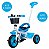 Triciclo Infantil Pedal Passeio Flex Baby Style Azul 22232 - Imagem 5