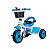 Triciclo Infantil Pedal Passeio Flex Baby Style Azul 22232 - Imagem 1