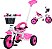 Triciclo Infantil Pedal Passeio Flex Baby Style Rosa 22231 - Imagem 8