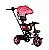 Triciclo com Empurrador Zupa Rosa Baby Style 12051 - Imagem 2