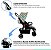 Carrinho de bebê Travel System Delta Duo Pro Colorê Voyage CAX00677 Dorel - Imagem 5