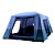 Barraca de Camping Guepardo Family Titan Nautika Coluna d'água de 2000mm Cinza/Verde 41005-MR - Imagem 5