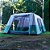 Barraca de Camping Guepardo Family Titan Nautika Coluna d'água de 2000mm Cinza/Verde 41005-MR - Imagem 9