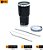 Copo térmico Nautika Siluet com capacidade de 850ml Preto 301322-PR - Imagem 3