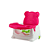 Cadeira de alimentação infantil Multmaxx Urso Rosa - Imagem 1