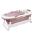 Banheira Dobravel Multmaxx Grande Rosa - Imagem 1