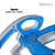 Assento Redutor com escada Multmaxx Azul - Imagem 4