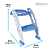 Assento Redutor com escada Multmaxx Azul - Imagem 6