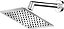 Chuveiro DocolSlim de Parede Chrome 1753406 - Imagem 1