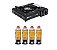 Kit Fogareiro Nautika Frontier Preto 280450 + 4 Cartucho de gás - Imagem 1